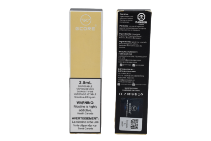 GCORE – 5% NICOTINE (1600 PUFFS)
