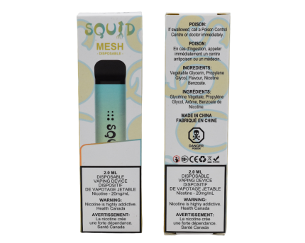 SQUID – 5% NICOTINE (1600 PUFFS)